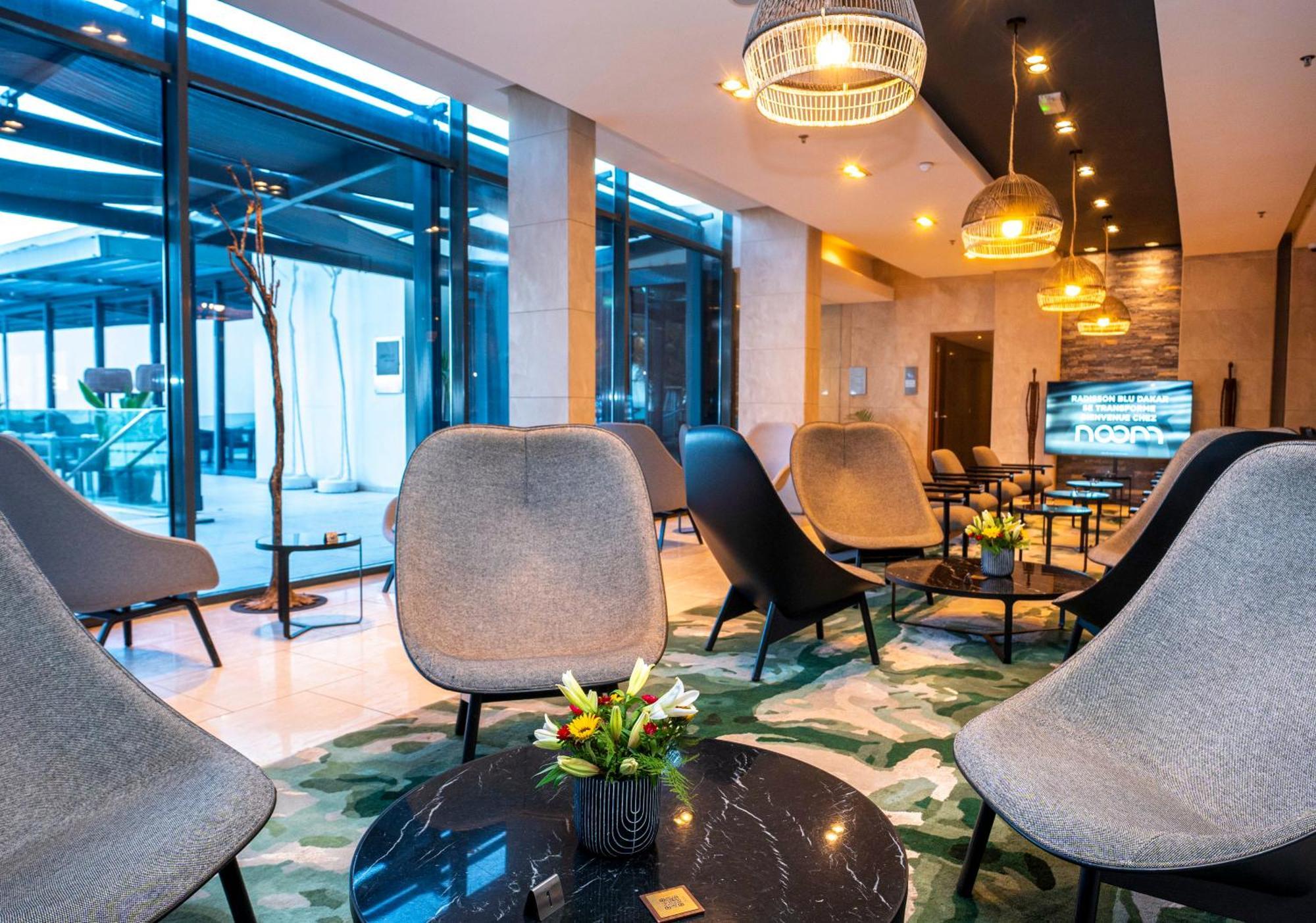 Radisson Blu Hotel, Dakar Sea Plaza Exterior foto Lobby