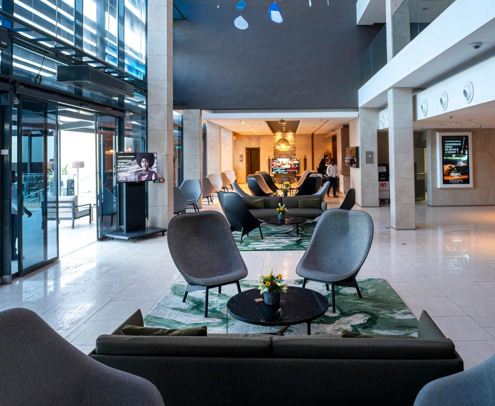 Radisson Blu Hotel, Dakar Sea Plaza Exterior foto The lobby of the hotel