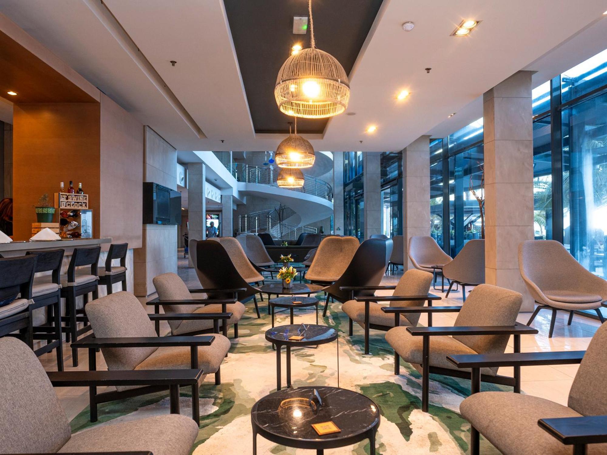 Radisson Blu Hotel, Dakar Sea Plaza Exterior foto The lobby of the hotel